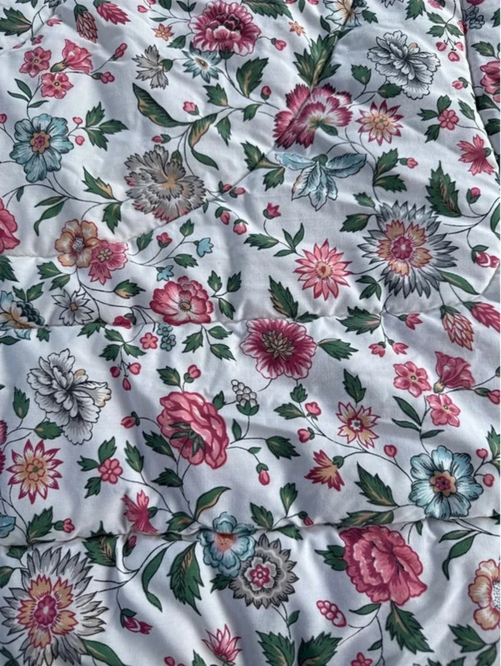 Vintage 1986 cottage core JP Steven’s & Co twin comforter